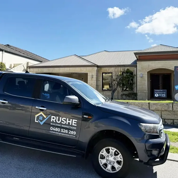 Rushe Building Inspections - Edward Completing a Building Inspection in Perth