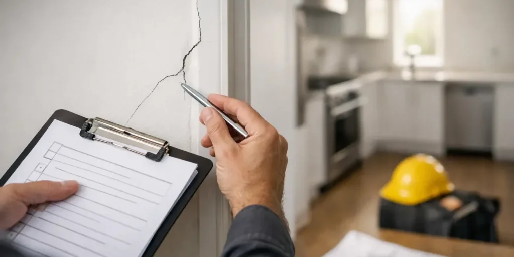 New Build Handover Defect Examples to Check
